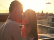 PORN VALENTINE - ROOFTOOP ROMANCE AND ROMANTIC HARDFUCKING