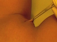 Amateur Gets Every Detail Of Her Pussy Piercing Filmed By Her Husband