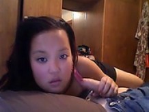 Busty Asian Beauty Riding My Cock