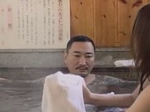 Japanese Yakuza And Two Girls In Spa
