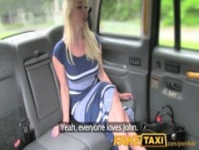 FakeTaxi New driver gives local hot blonde good anal sex