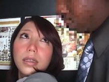 Asian Business Lady And A Big Black Dick