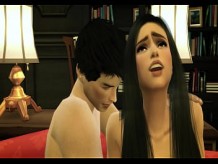 Damon y Elena cedieron a sus sentimientos - Hentai 3d