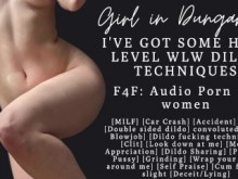 F4F | ASMR Audio Porno para mujeres | MILF te muestra nuevas técnicas con consoladores | consolador mamada | Consolador de mierda