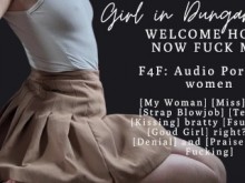 F4F ASMR Audio Porno para mujeres Novia folla y chupa tu correa como si lo necesitara para vivir