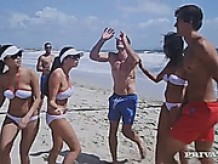 Henessy in Beach Volley Sluts in Ibiza