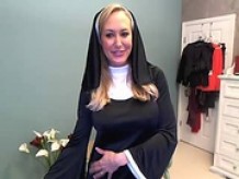 BRANDI LOVE NUN OUTFIT WEBCAM SHOW FROM 03&sol;24&sol;2013