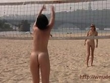 nudist video at a non nude beach