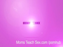 Moms Teach Sex - Young couple schooled by mom