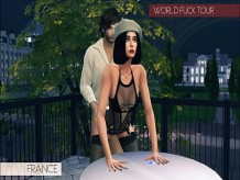 Sims 4. World Fuck Tour - Francia