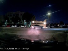 Recogiendo prostituta callejera en Figueroa St Los Ángeles