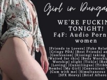 F4F | ASMR Audio Porno para mujeres | Puede que tengamos citas falsas, ¡pero realmente vamos a follar!