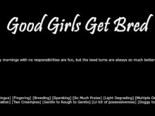 [M4F] Las chicas buenas son criadas - Audio erótico para mujeres