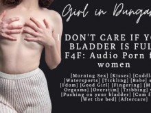 F4F | ASMR Audio Porno para mujeres | Haciéndote cosquillas y follándote hasta que hagas un desastre en la cama | Deportes acuáticos