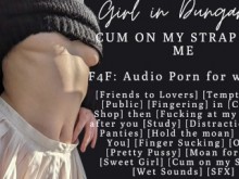 F4F | ASMR Audio Porno para mujeres | ¡No me tientes en mi lugar de estudio! ¡Está bien! ¡Correte en mi correa!