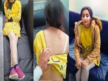 Imsha Rehman Tiktoker paquistaní Chica de masaje caliente Paja en el centro de masajes para un juego de roles divertido