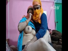 India sexy mujer con gran culo y vagina follando por la noche