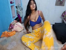 Sonia nuevamente se volvió romántica por la mañana, dejé xxxxonia