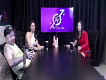 Safada hizo DP solo una vez, pero no duró mucho, y cuando hubo un apagón en la fiesta ... - Dieni Gaucho Sheer & Sol; Rojo