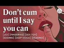 ASMR Audio Porn: Macho Daddy Dom Novio te anula con conversaciones sucias y control de orgasmo - JOI ERÓTICO para mujeres
