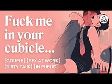 ASMR Audio Porn: Sexo público en el trabajo, Juega de Fingering y compañeros de trabajo secreto - Story de audio erótico