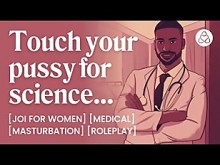 ASMR Audio Porn: Roleplay Medical con su novio médico - Joi, masturbación y cunnilingus - historia de audio erótico