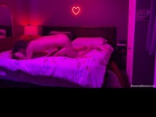 #178 Pareja real, sexo íntimo en su cama