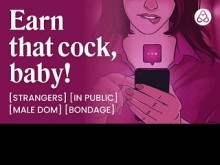 ASMR Audio Porn: Male Dom folla femenina Sub en público - BDSM HOLKUP - CORACIÓN DEL PUSSO - PARA MUJERES