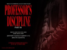 Disciplina del profesor Parte III: historia de audio erótica DOM Voz masculina Hipnótica