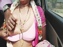Desi Hot Tunty Car Sex Romantic Dirty Talks. Telugu Audio.