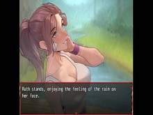 Harén en otro juego mundial hentai y rsqb; EP.34 ¡Su mejor amigo se está mojando bajo la lluvia al aire libre!