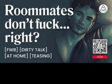 ASMR Voz masculina: Amigos con beneficios - Sexo por primera vez con su compañera de cuarto en casa - Audio Porn