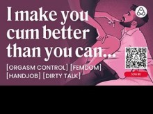 ASMR Audio Porn: FWB Femdom Joi for Men - Blowjob -Bease, Orgasmo Control & Submission - Audio erótico