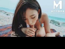 ModelMedia Asia - Tener sexo familiar en lugares desconocidos mientras viaja al extranjero