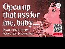 ASMR Audio Porn: Novio Dominante se folla el culo de su mocoso - Sexo anal y BDSM - Historia de audio erótica