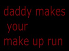 MAQUILLAJE ARRUINADO puta sucia se ARRUINA INTENSO HABLAR SUCIO HOMBRE SOLITARIO