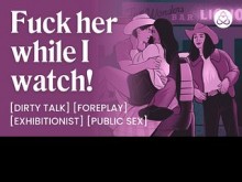 ASMR Audio Porno: Ella Mira Mientras Él Se Folla a Su Amigo en la Parte Trasera de la Camioneta – Audio Erótico