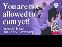 Amigos públicos al aire libre con sexo beneficioso - Burlas y cogida FWB - ASMR Audio Porn - Historia erótica en audio para mujeres