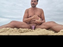 JOI PARA MUJERES: instrucciones para masturbarse en la playa usando mi JAULA DE CASTIDAD