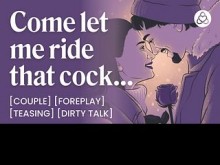 ASMR Audio Porn: Noche de San Valentín follando con tu marido - Bromas y charlas sucias - Historia erótica en audio para mujeres