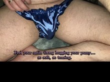 Las mejores instrucciones de masturbación JOI para mujeres: aprovecha al máximo tus bragas de satén - Sigue mi voz