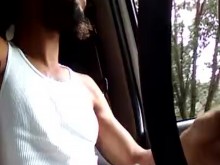 Conduciendo y acariciando... Estaba tan cachondo (OnlyFans/NickSteeleDick)