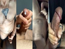 Vídeos de sexting RAW ???? Compilación de hombres solitarios masturbándose