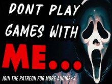Ghostface DOMINA tu bonito coño || Hombre GIMIENDO || audio para mujeres