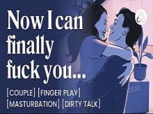 ASMR Audio Porn Follada romántica con tu novio en casa - Charla sucia y burlas - Juego de roles de audio erótico para mujeres