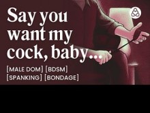 Voz masculina ASMR: Novio dominante te folla hasta la sumisión por primera vez – Bondage, nalgadas y dedos – Historia de audio erótica para mujeres
