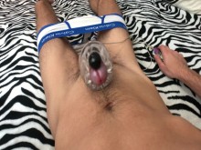 Chico Caliente En Forma Gimiendo Intensos Y Orgasmo Hablando Sucio - Cum Manos Libres 4K