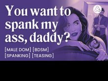 ASMR Audio Porn: Novio dominante masculino azota el culo de su chica buena - BDSM, juego de impacto y conversación sucia - Historia de audio erótica para mujeres