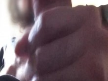Masturbación masculina en solitario | Porno para mujeres | ASMR Gemidos | gran corrida