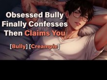 Bully obsesionado finalmente confiesa y luego te reclama | Audio Erótico | Voz profunda | Audio NSFW | gemidos masculinos